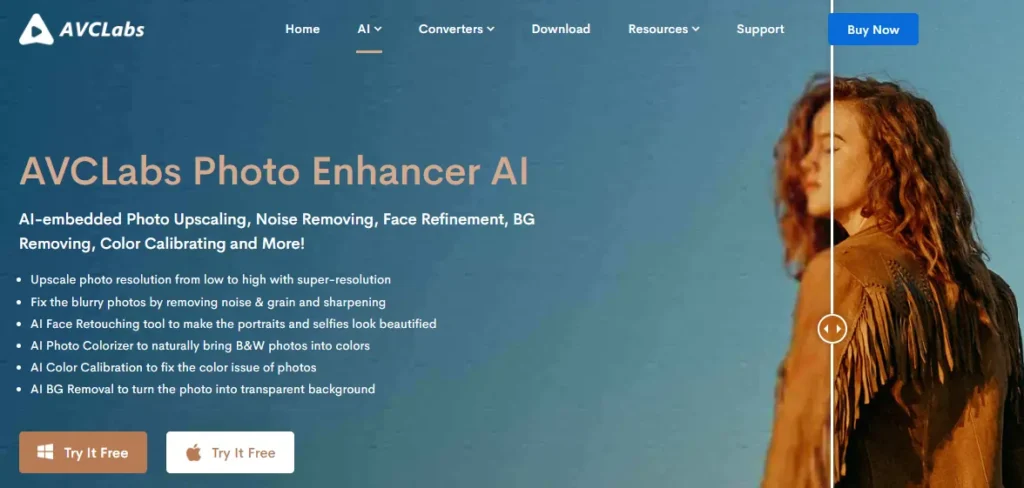 AVCLabs Photo Enhancer AI
