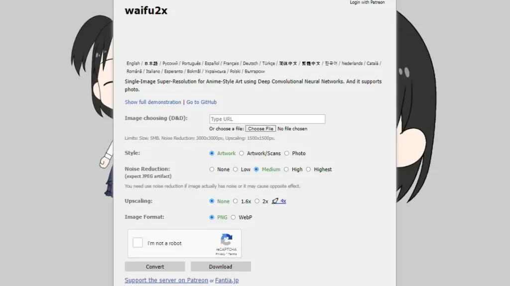 Waifu2x
