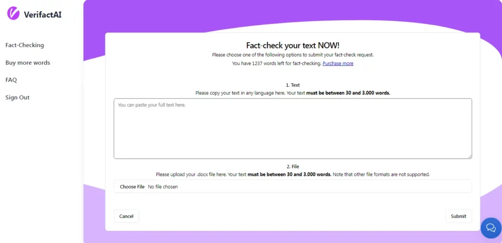 Accessing VerifactAI