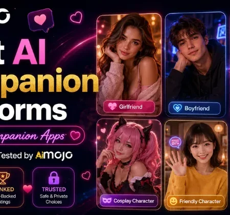 Best 10 AI Companion Platforms 2026 for Virtual Companionship