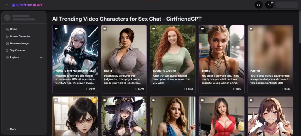 GirlfriendGPT AI Wideo