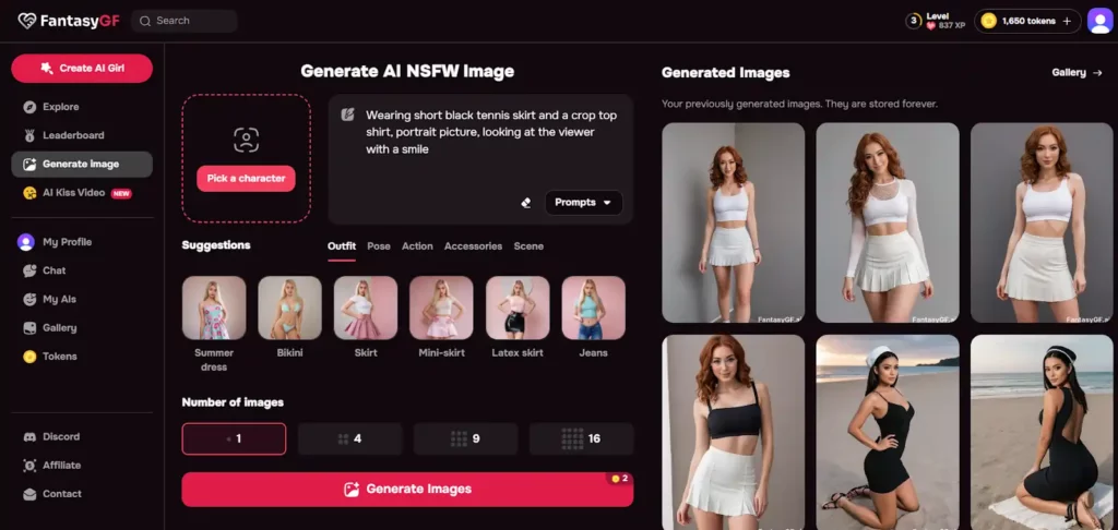 FantasyGF -AI NSFW Image Generator