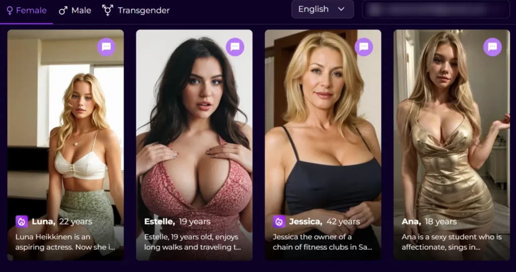 HotTalks AI Premade AI Companions