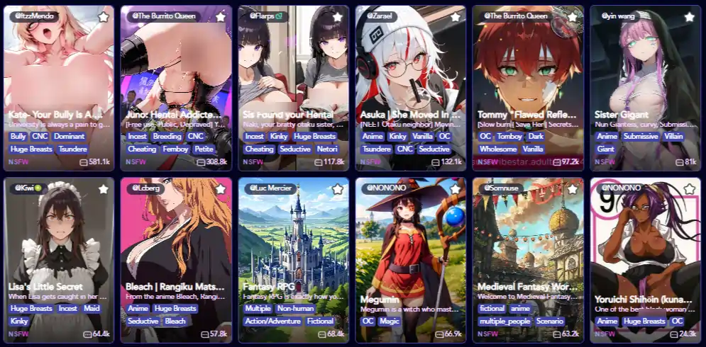 JuicyChat AI - Anime Characters