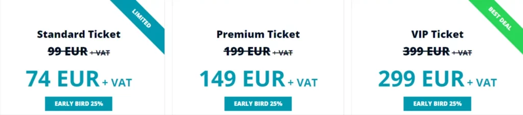 AI Expo Europe Ticket Price
