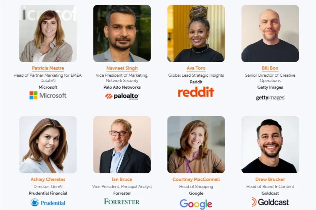 AI for Marketers Summit 2025 - Speakers