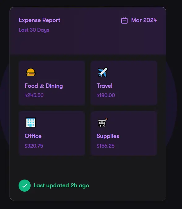 Adam By Tyms Expense Management