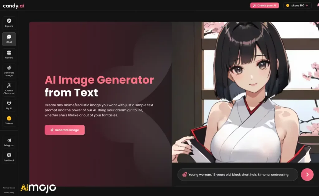 Candy AI - AI 画像ジェネレーター