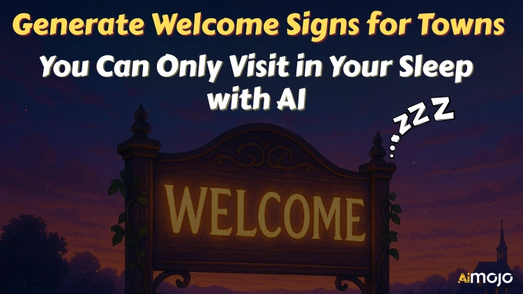 Generate Welcome Signs for Towns
