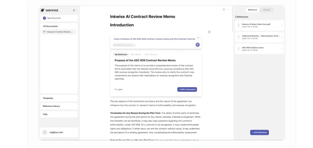 Inkwise Smart Content Extraction