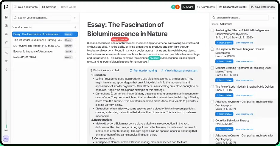 Logically Document Writer