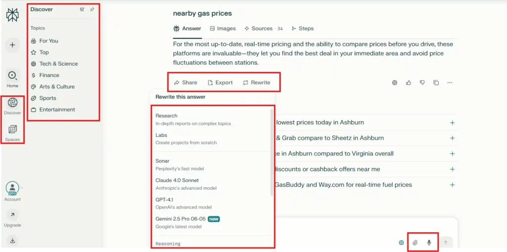 Perplexity AI Features and Multimodal Capabilities