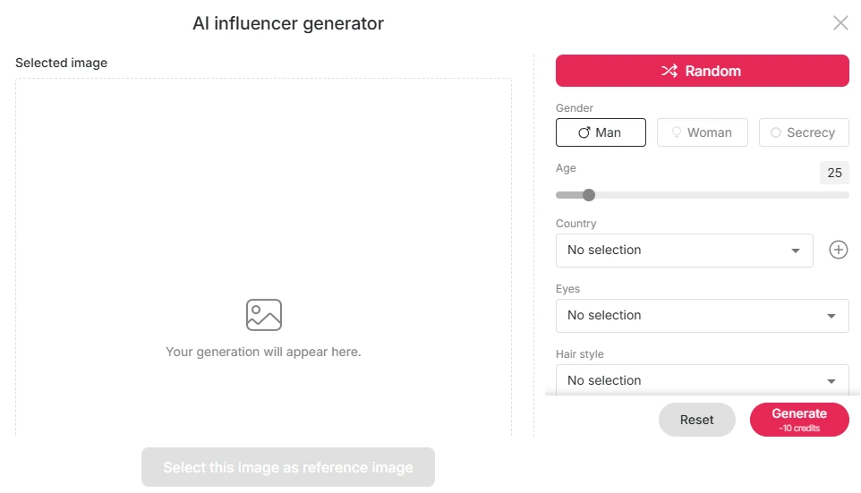 APOB AI - AI Generator wpływowych osób