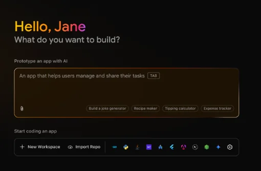 Firebase Studio tworzy pełny stos AI mobilne i webowe