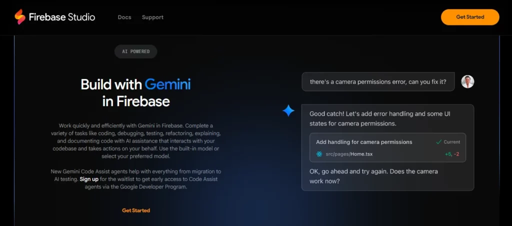 Firebase Studio x Gemini CLI