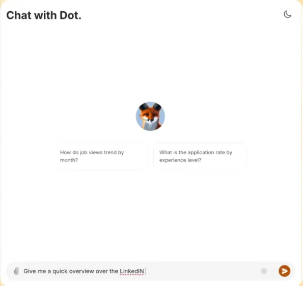 GetDot AI Conversational Analytics