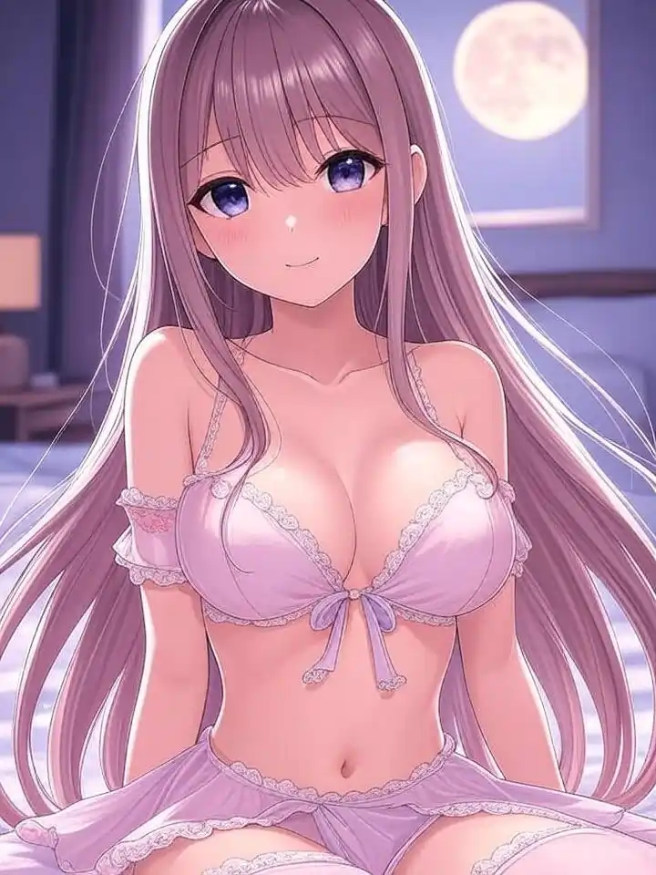 Аниме-девушка-Grok NSFW Image