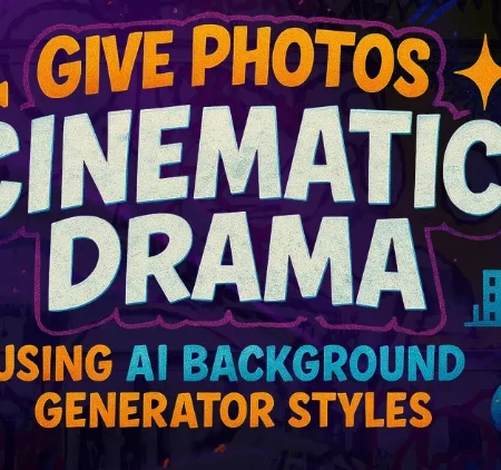 Donnez aux photos un aspect cinématographique dramatique en utilisant AI Styles du générateur d'arrière-plan