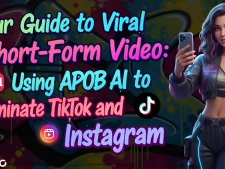 How APOB AI CRUSHES TikTok Video Creation Game Fast!