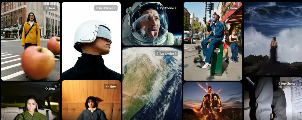 Хиггсфилд AI Движения камеры