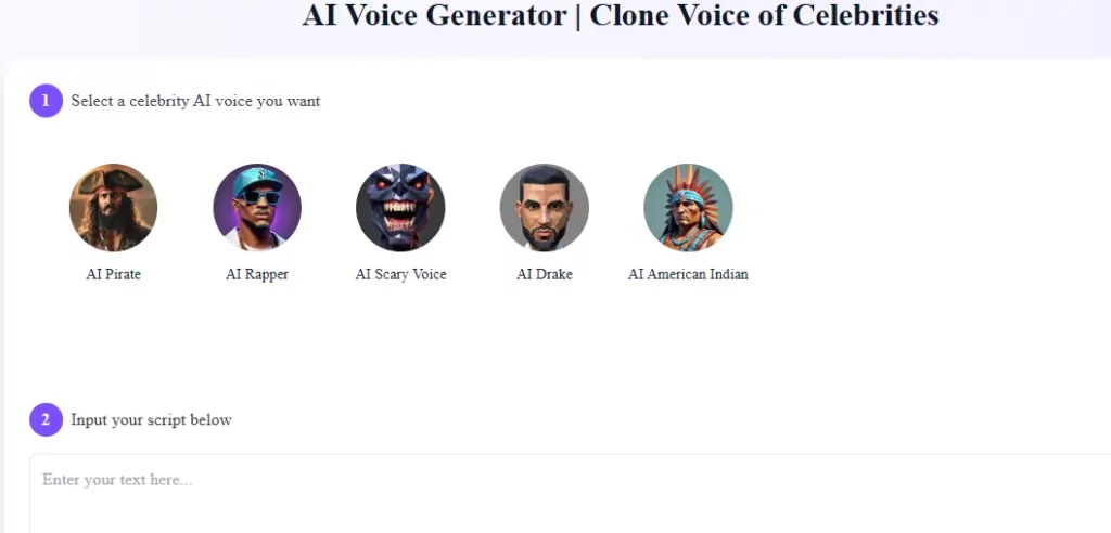 Utwórz film AI AI Generator głosu