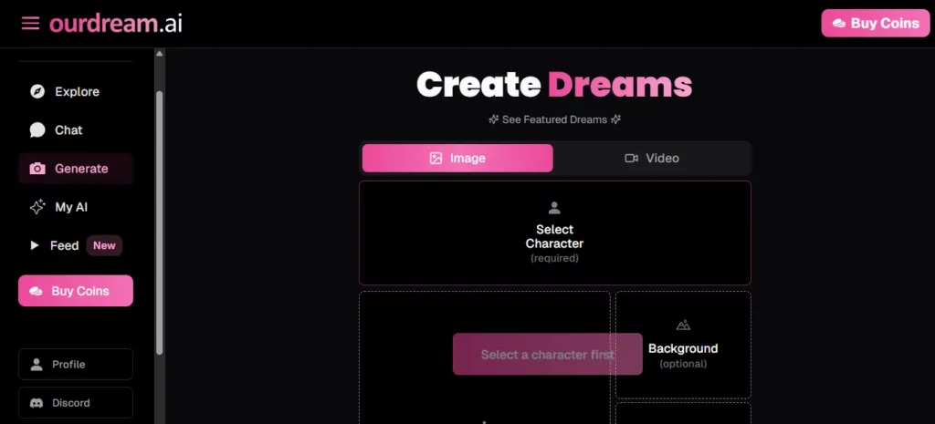 私たちの夢。ai - 画像ジェネレーター