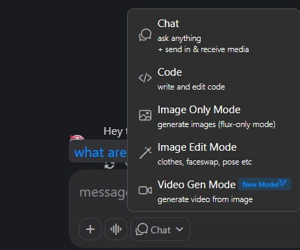 Uncensored AI Soporte multimedia