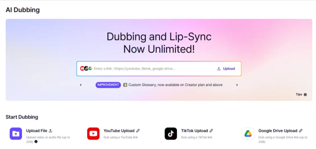 AI Dubbing by Perso AI