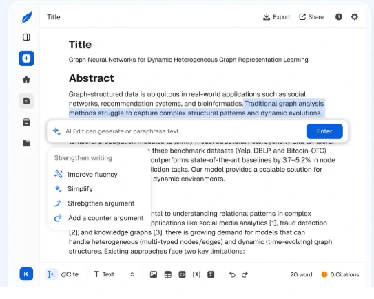 Koke AI Citation Generator