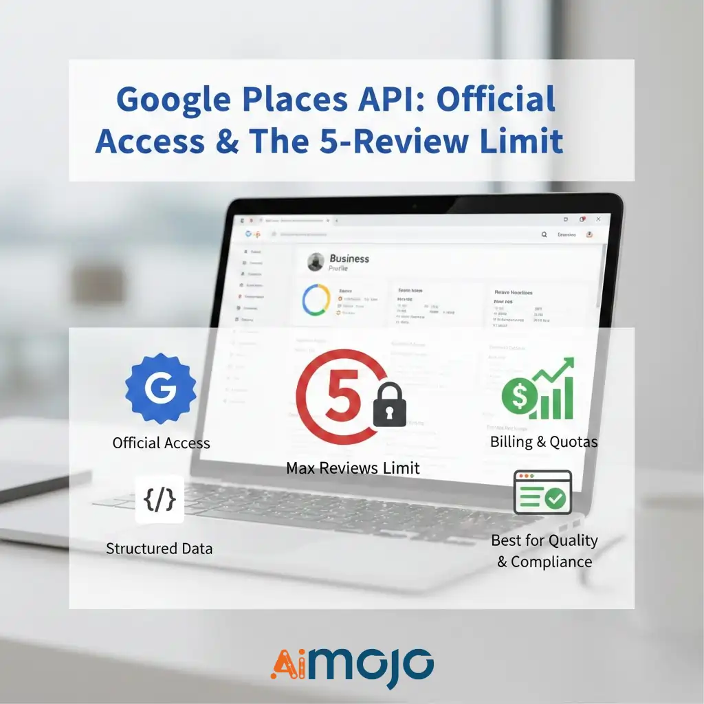 Google Places API for Official Access