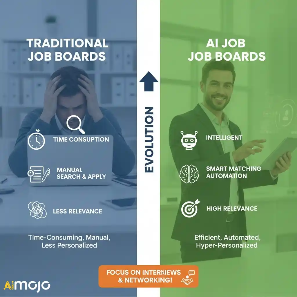 AI job boards vs traditional job platforms