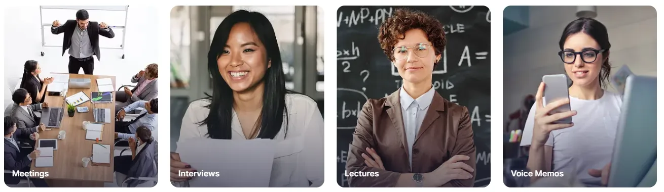 Transcripción de Hynote y AI Caracteristicas