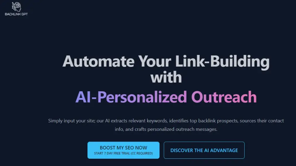 AI Driven Outreach Personalisation Backlink GPT