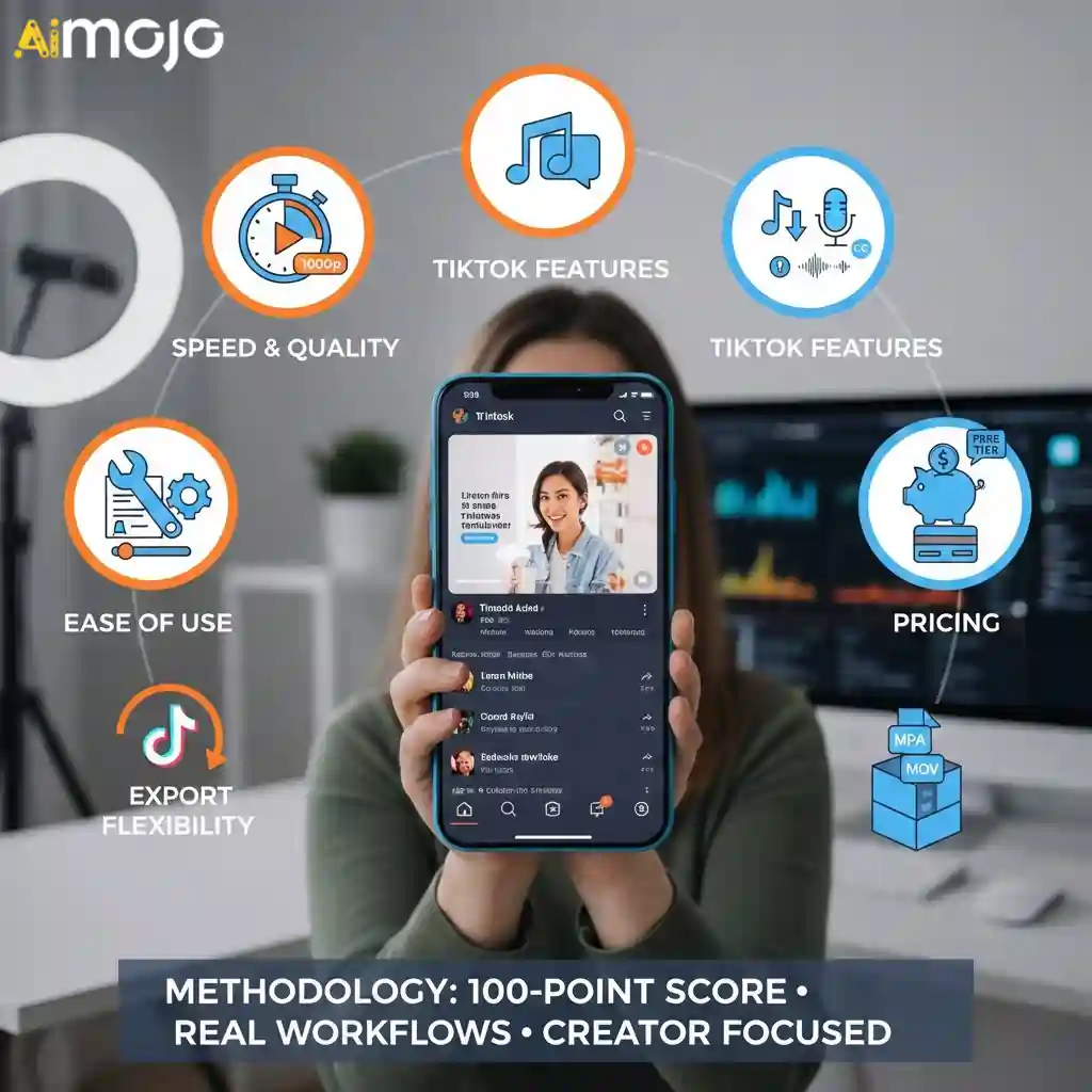 AI Panel de comparación de generadores de video para el ranking de TikTok