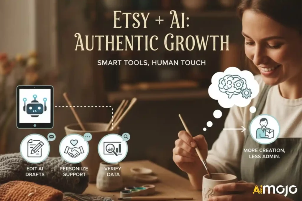 AI tools usage tips for Etsy shops