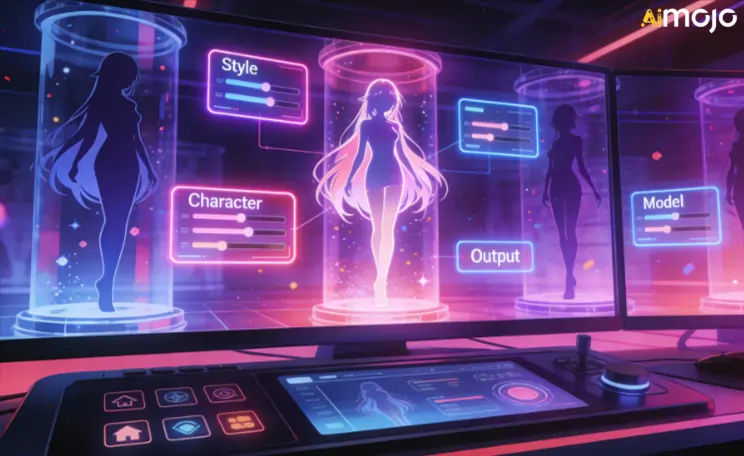 Голый AI Генерация аниме-изображений