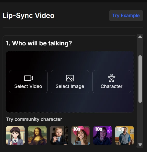 Upload or generate your character image with OpenArt