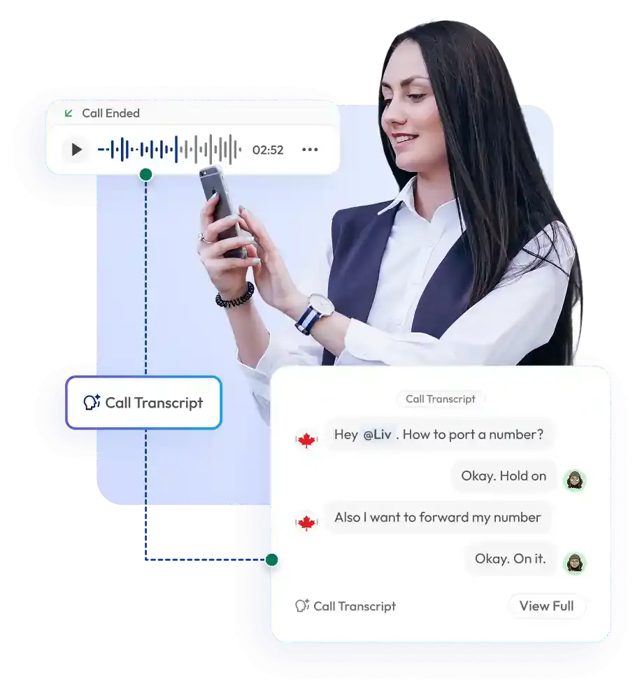 AI 通話記録カリリオ