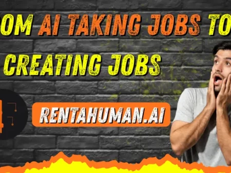 From AI Taking Jobs to AI Creating Jobs: The RentAHuman Paradox