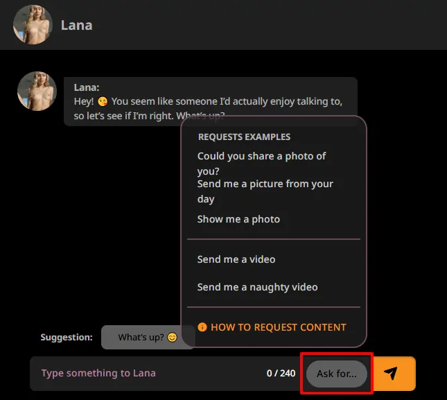 Gambar Obrolan Konteks-Sensitif JustPorn.ai