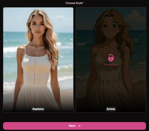 定制化 AI 创造者 Luvea AI