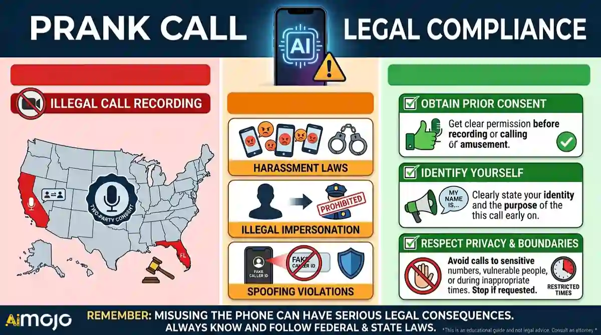 Ethical and legal guidelines for using AI-powered prank call tools