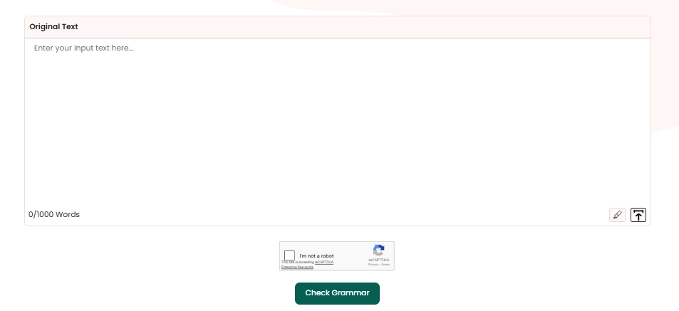 Verificator gramatical Paraphraser.io