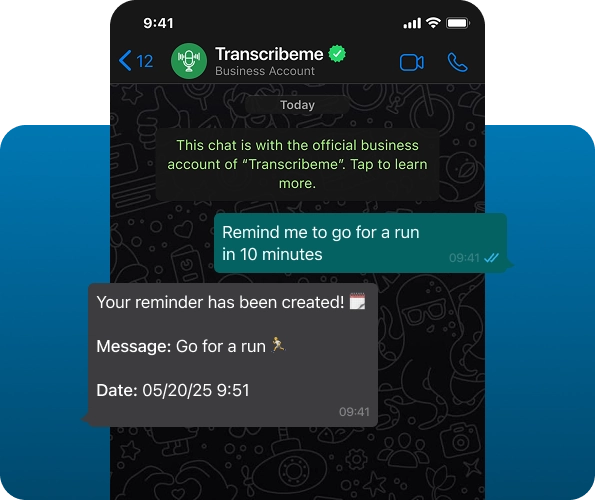 Подсетник у ћаскању - TranscribeMe