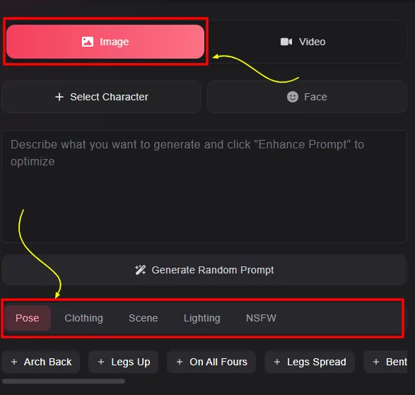 NSFW AI Gerador de imagens xchar IA