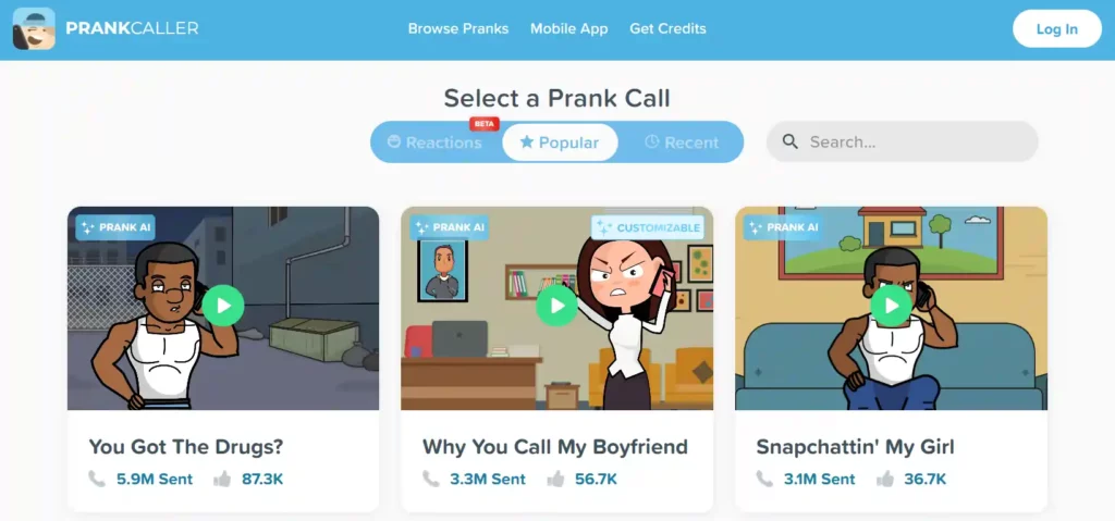 PrankCaller.io