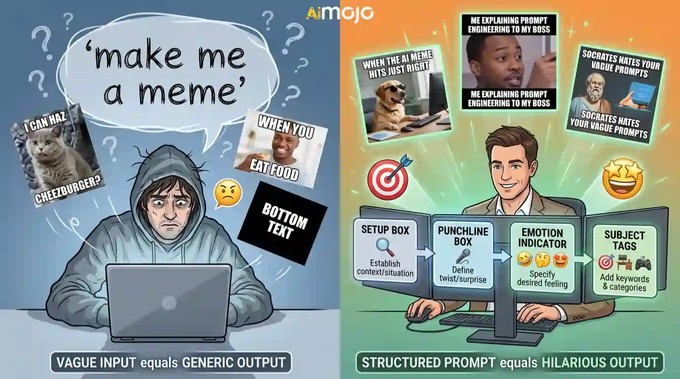 Prompt Engineering Strategies for Free AI Meme Generators