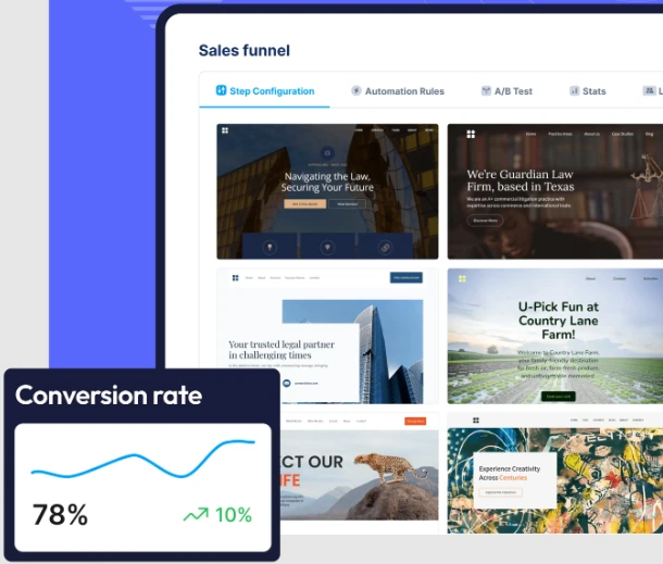Sales Funnel Builder System