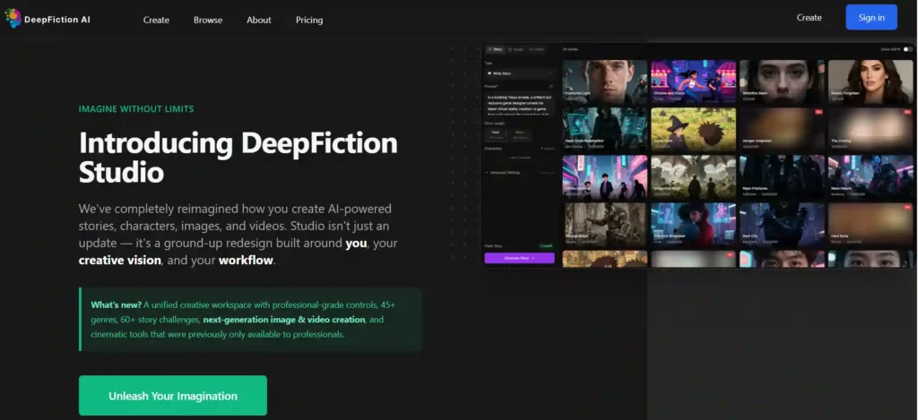 DeepFiction AI