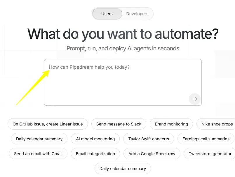 AI Agent Builder Pipedream